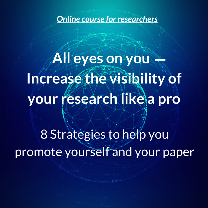 Learning course on research promotion